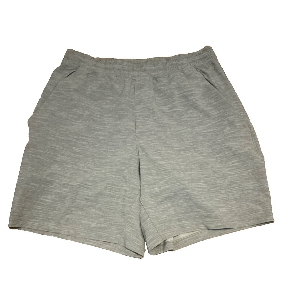 Lululemon Pace Breaker Mens Small (28"W) Gray 2 In 1 Lined Athletic Running 6"